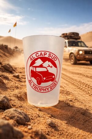 verre rouge Ecocup CapSud Rouge